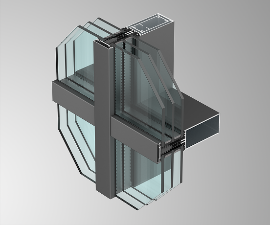 Фасадная система AluTerra Facade F50